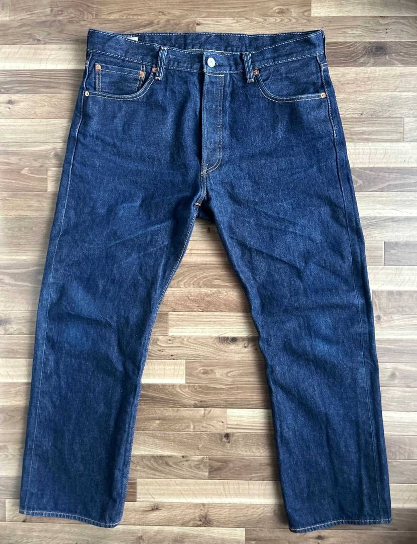 洗濯衝動抑えられずジーンズ3回目の洗濯👖
履き始めて（基本週末のみ）8ヶ月経過