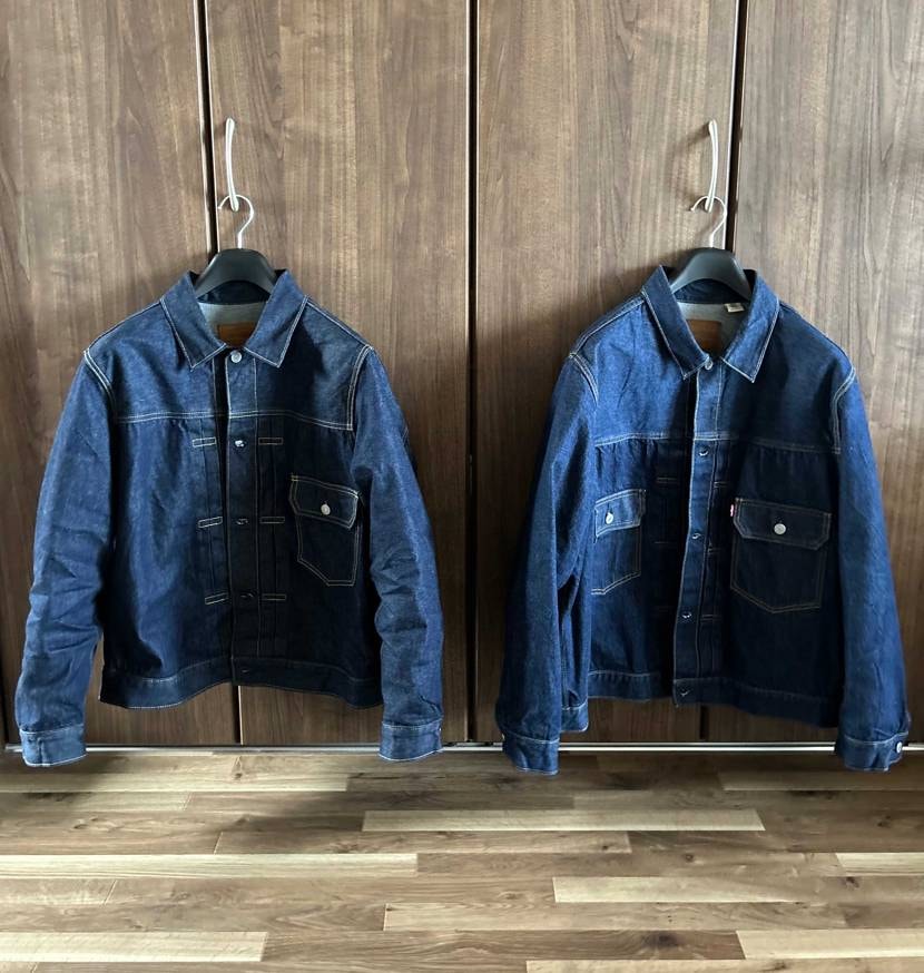 北国はだいぶ涼しくなってきたので土日はデニムジャケット着て過ごしました♪
皺や