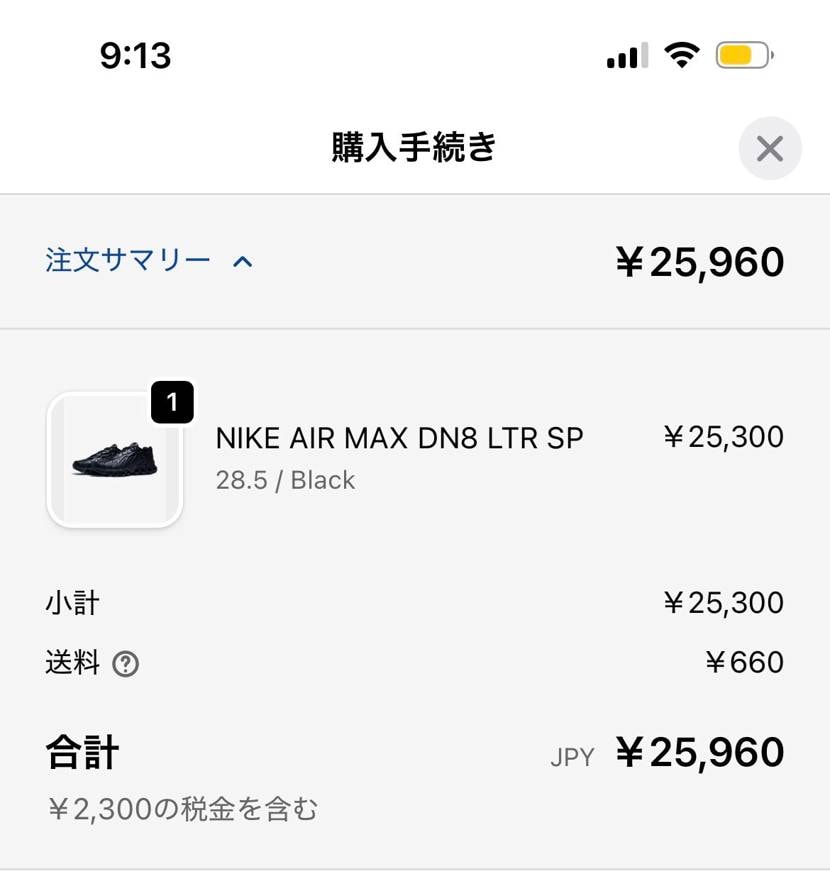 アンディで28.5cm GOT'TEM〜
AM95はコーテイズあるので見送り