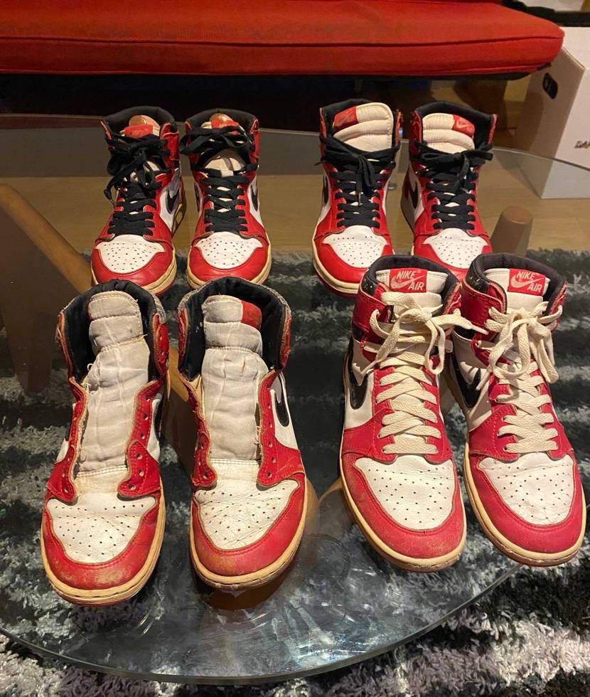 シカゴには魔力がある。。手前85年、後ろ94年。年代によって、そしてサイズによっ