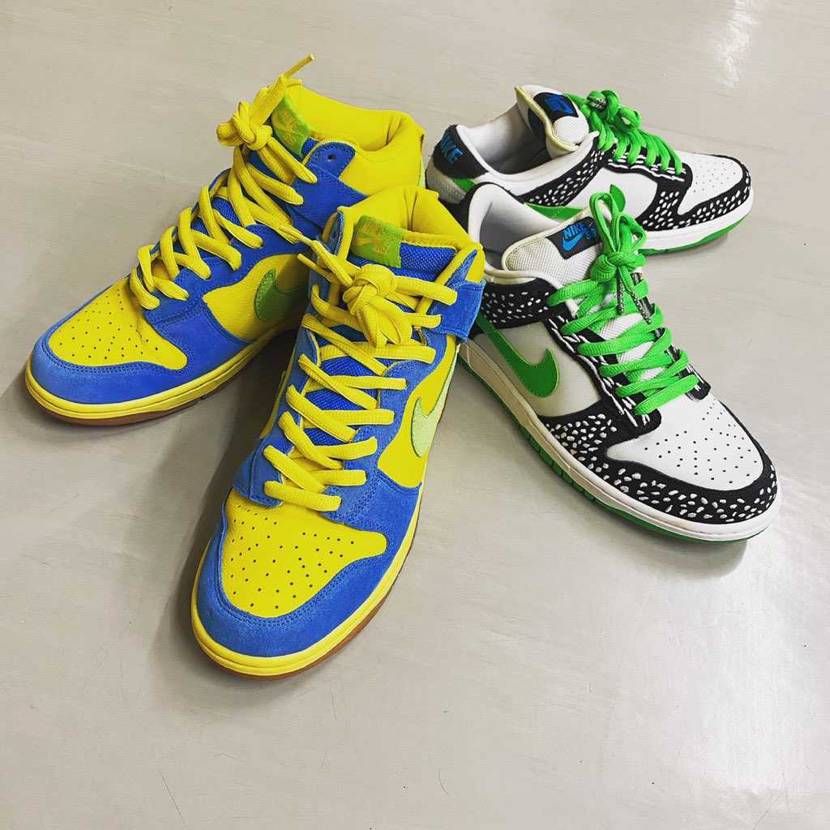 今日は今からどちら履いて行こうか決めかねてます😆