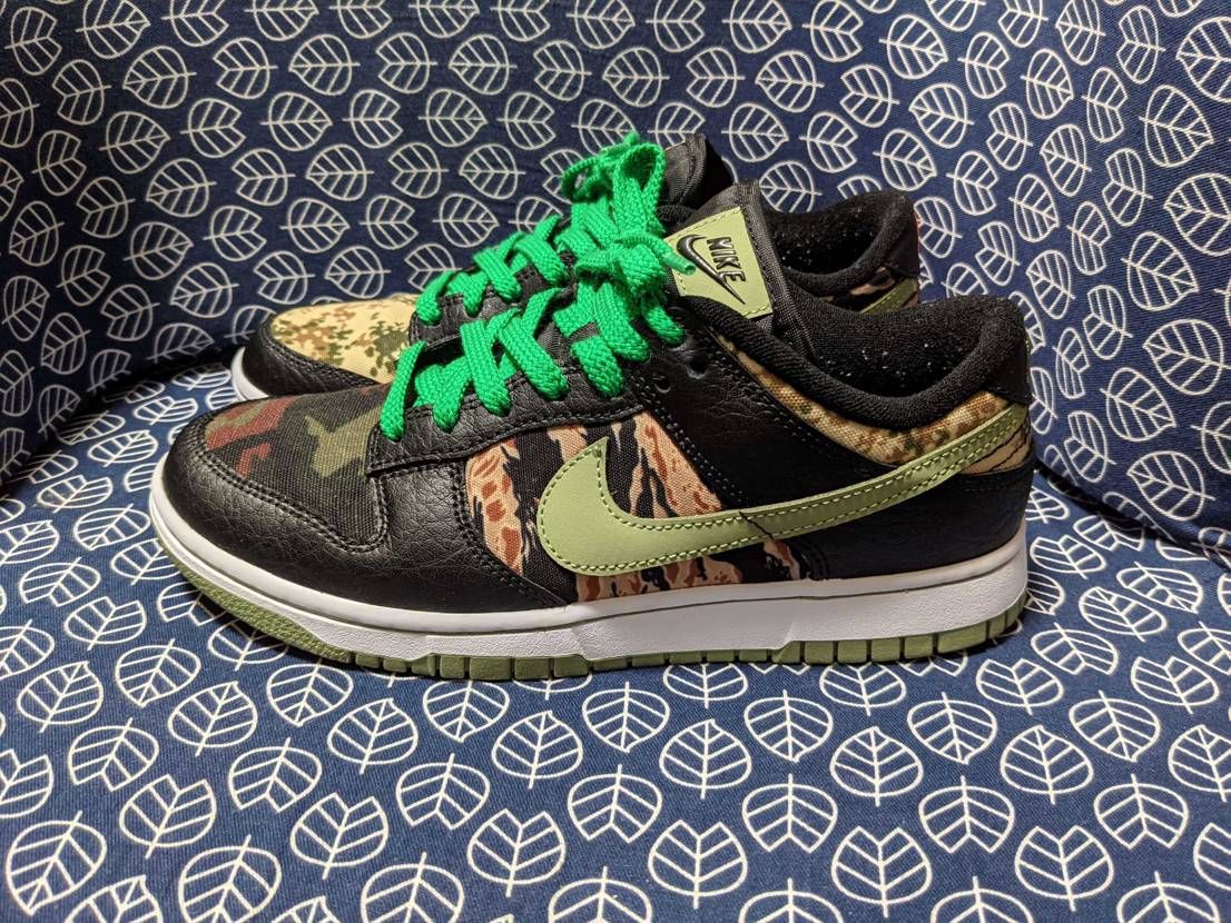 秋冬用に購入しました。
シューレースを緑にしてみました。
も