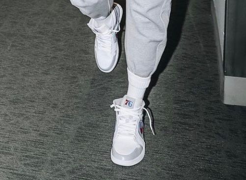 Dr.Jとのコラボがこの前サイブルが履いてた76ersを全面に出した感じなら欲し