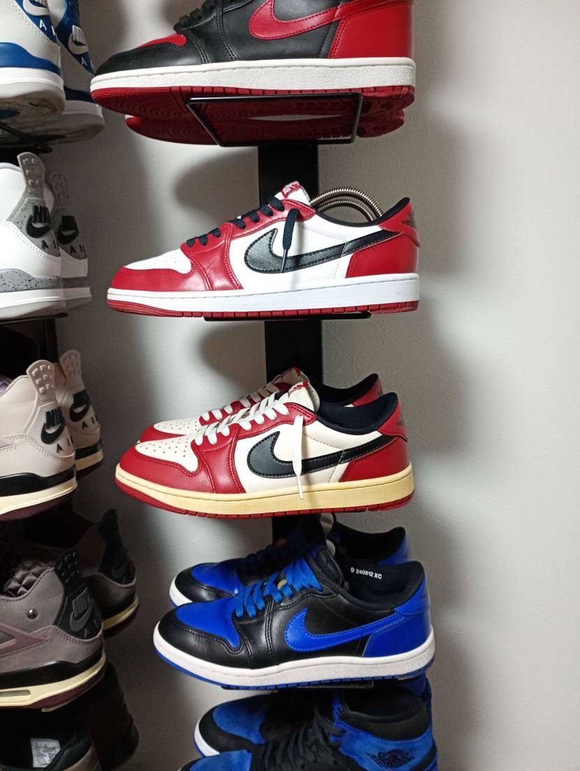 まさかの2枚抜きで眠らせていた方をコーヒー染め&ソールペイン