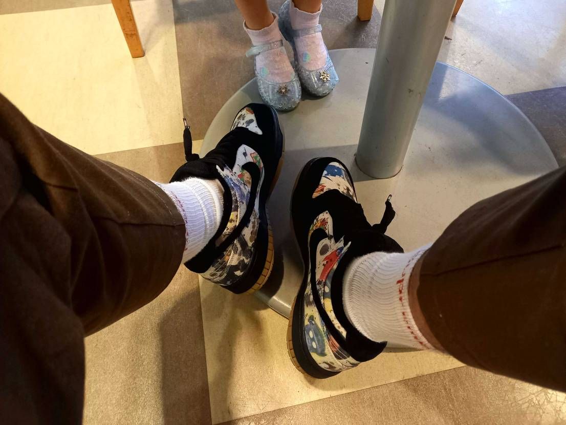 テンション上がることこの上なし‼️まだお持ちでない人はぜひ😊
今日は娘が