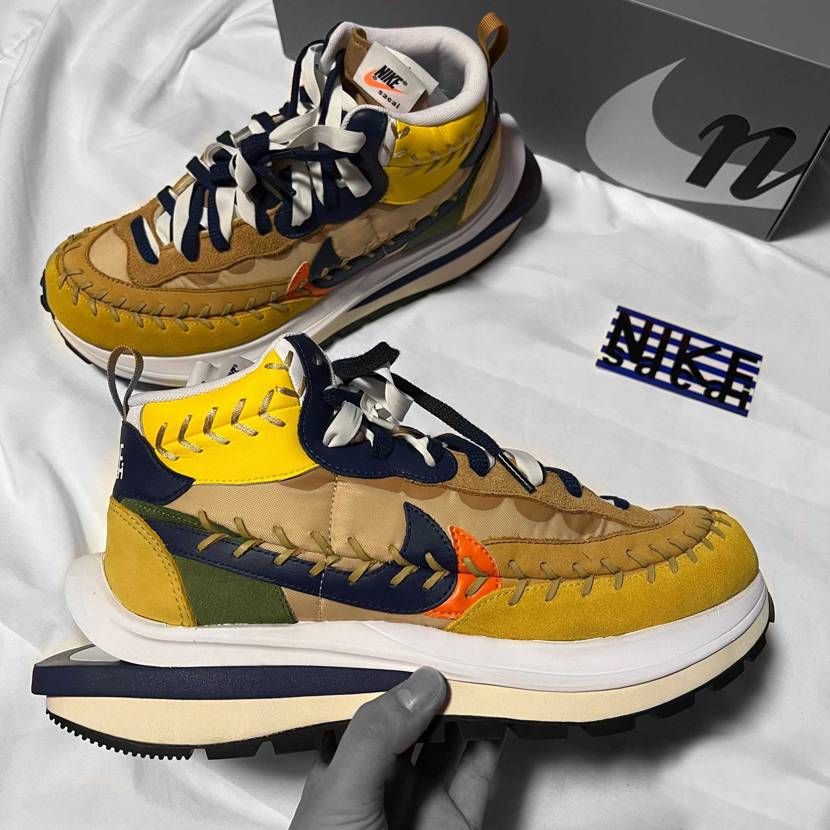 sacai × jean paul gaultier × nike
