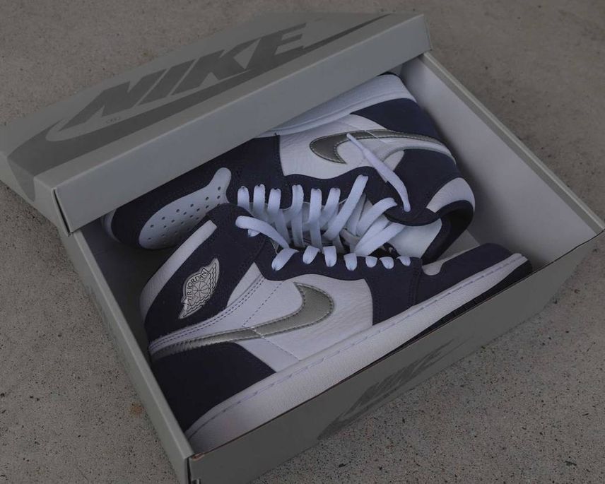 初めてのAJ1はCO.JPのネイビーにしました!かっこいいです!!