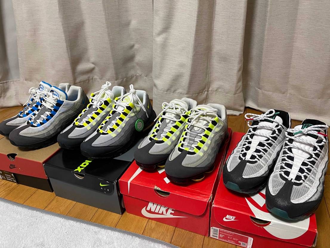 95をもっと増やしたいけど同じような靴ばかり買うなと言われる😥
増やしますけ