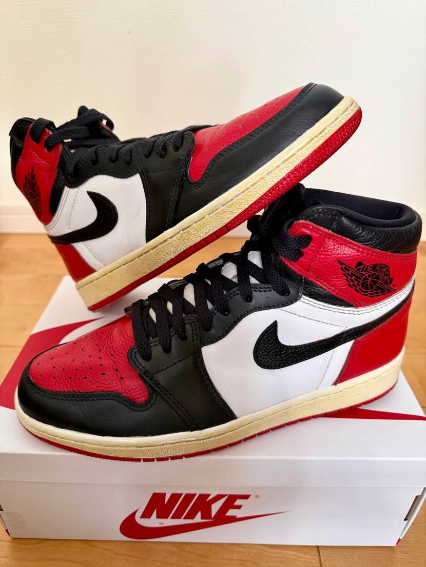 数回使用したAJ1 Heritageを今更ながらカスタマイズしました。二次流通の