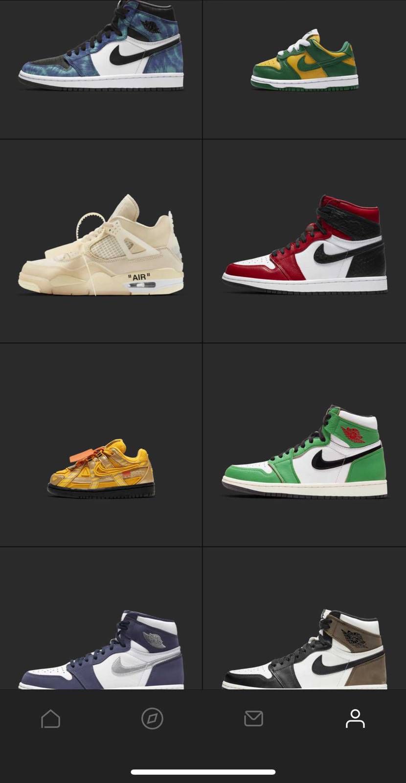 AJ1は大体取れるアカウントなので
明日を信じる...(85は毎回ハズレ)