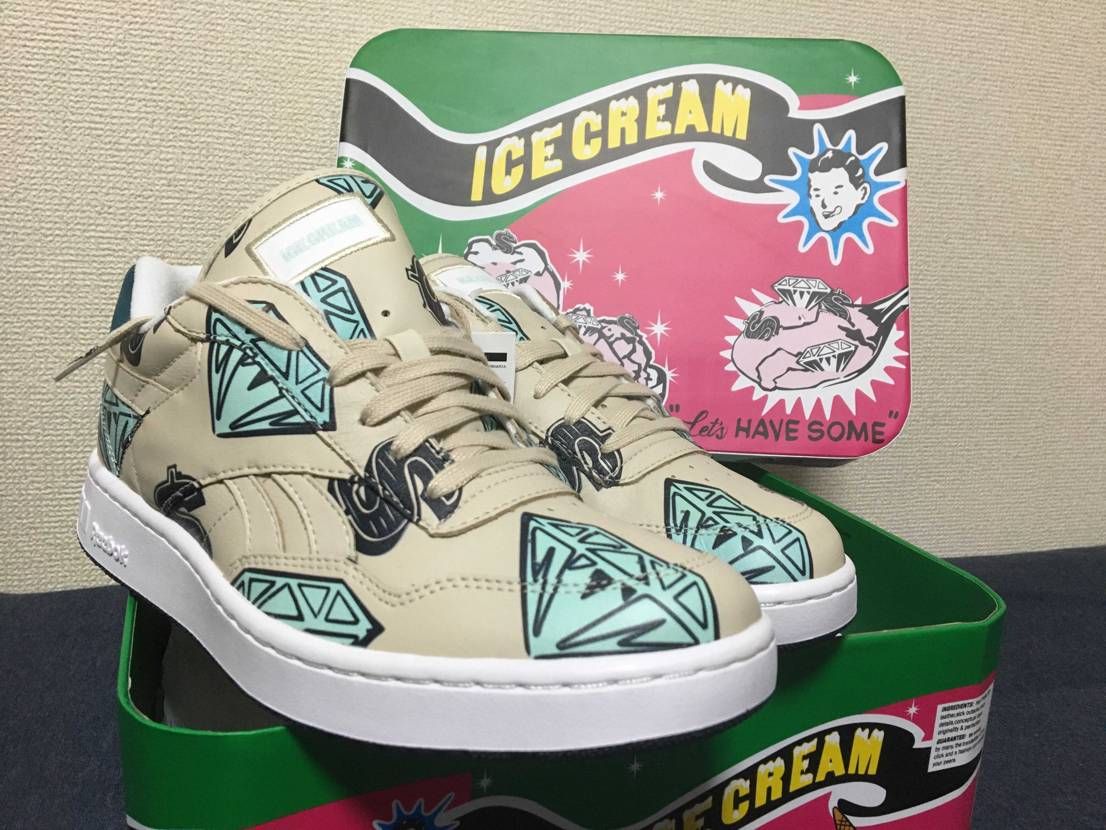 Reebok×ICE CREAM💎💲
SALEで5000円でGETしました！