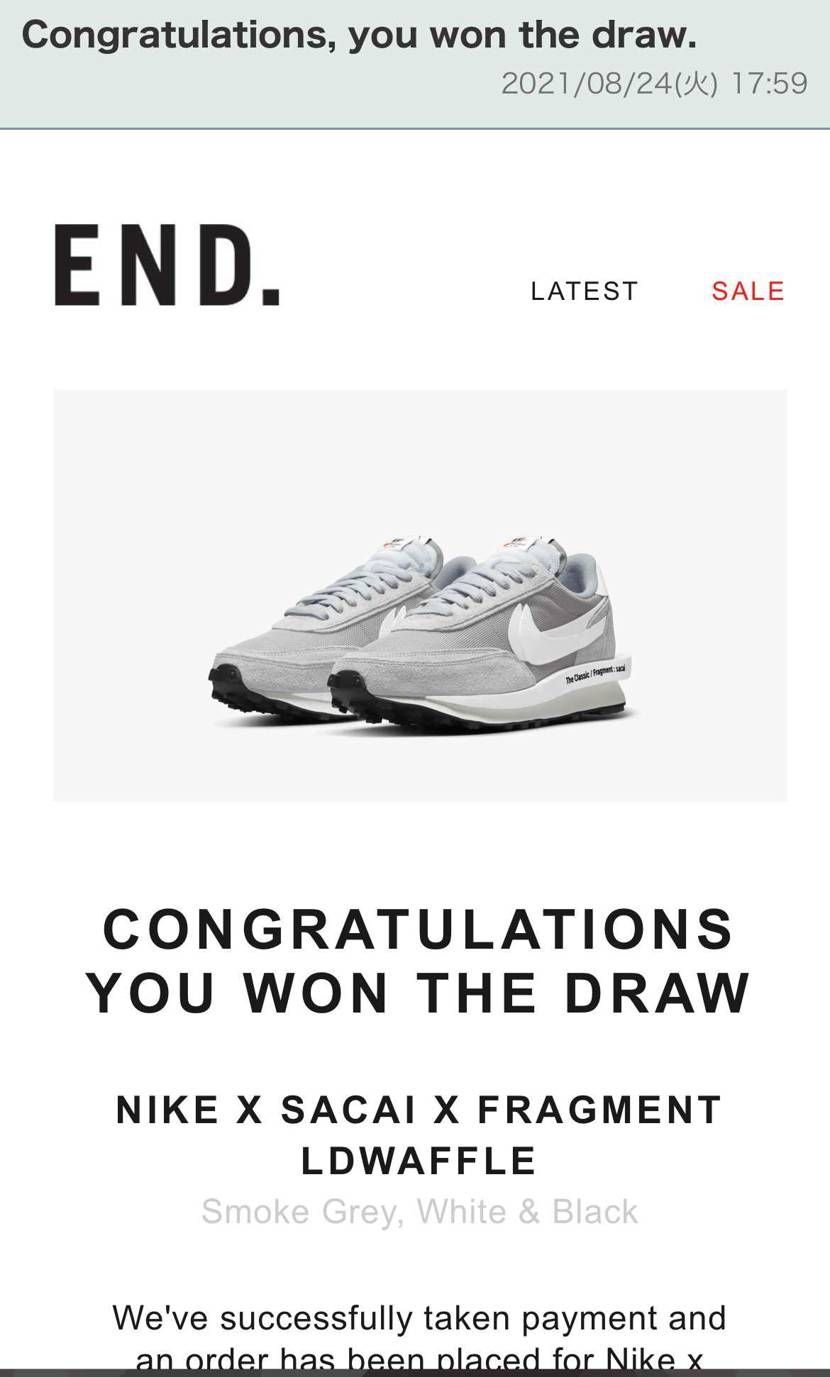 お！
END.から発送された！！そして到着！！
ひゅーか