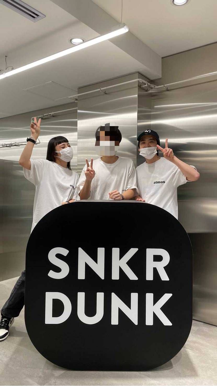 スニダンのポップアップストア行ってきました！

まあやさんとよねすけさんあり