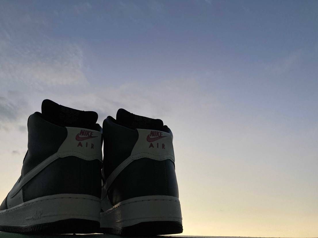バイユーで作ったAF1ハイをウォッシュ♪
沈みゆく夕陽とパシャリ📷

ほぼ
