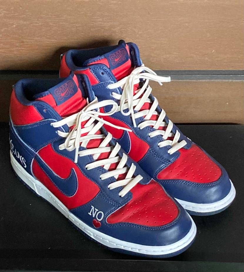 dunk sb hi supreme 中古で買いました!付属