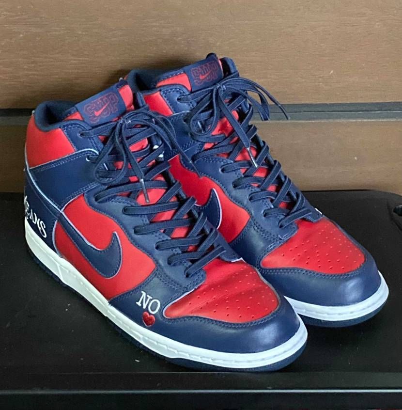 dunk sb hi supreme 中古で買いました!付属