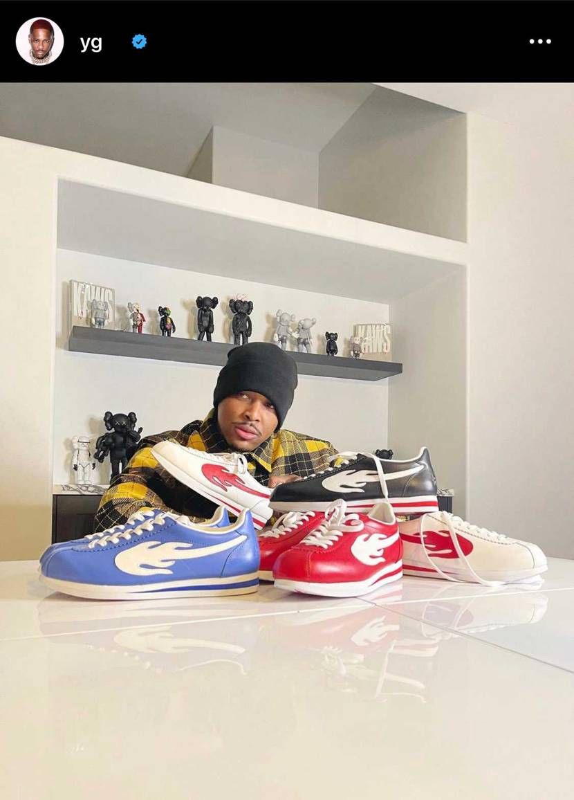 そういえばYGもスニーカー作るみたいだけど
これはasicsも何も言わないだろ