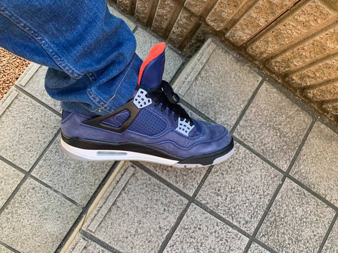 去年年末に買ったジョーダン4のwinterを履いてお出かけです♪
中があったか
