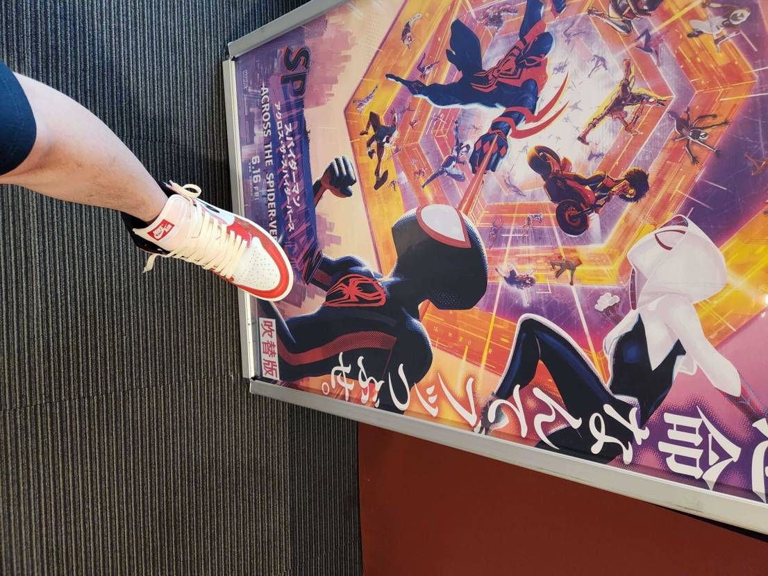 スパイダーマン履いて見てきた!前情報見ないで行ったから、ラスト衝撃すぎた、悪い意