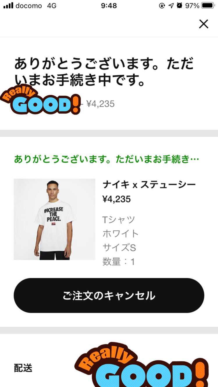 余裕でコラボダンクの抽選は外れましたが、NIKEのメンバーセールがSTÜSSYの