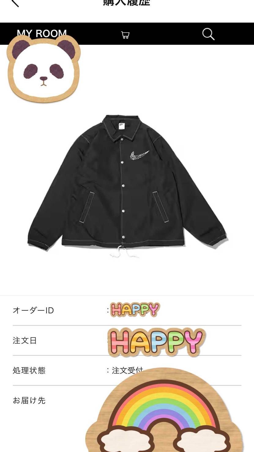 久しぶりにNIKEのアパレルで刺さるデザイン^ ^！
ちゃんと刺繍でスウッシュ