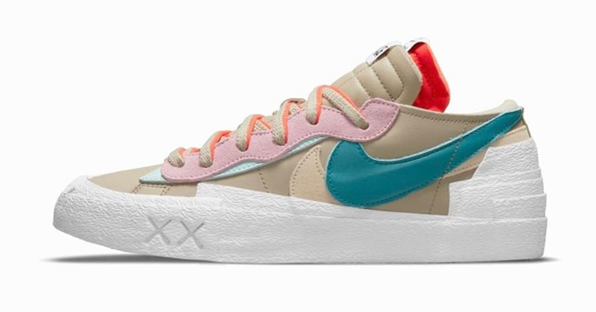 KAWS × sacai × Nike Blazer Low "Reed"
s