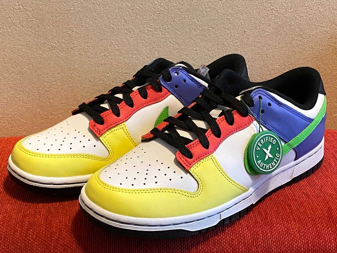 🌈カラフル2🌈
ナイキ ウィメンズ ダンク ロー “ホワイト/マルチ” (NI