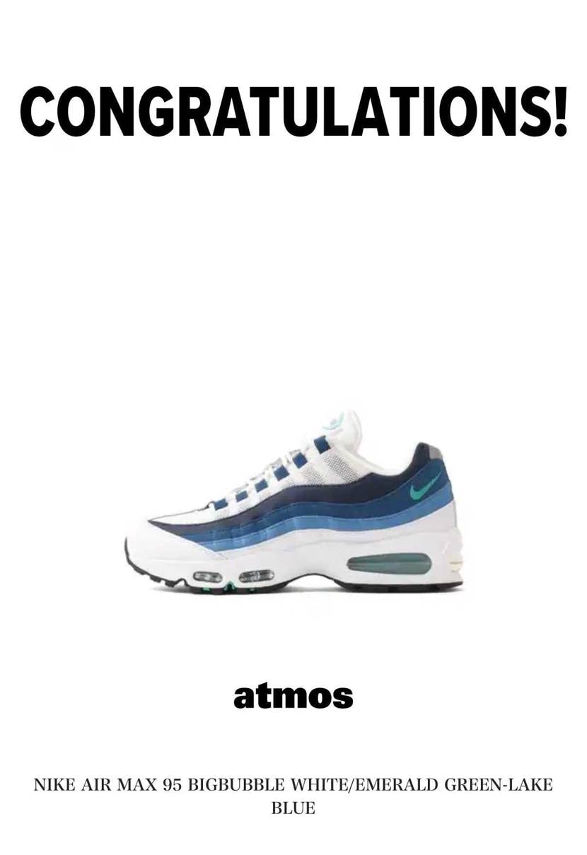 🟦ブルーグラデ🟦
Nike Air Max 95 Big Bubble "Sl