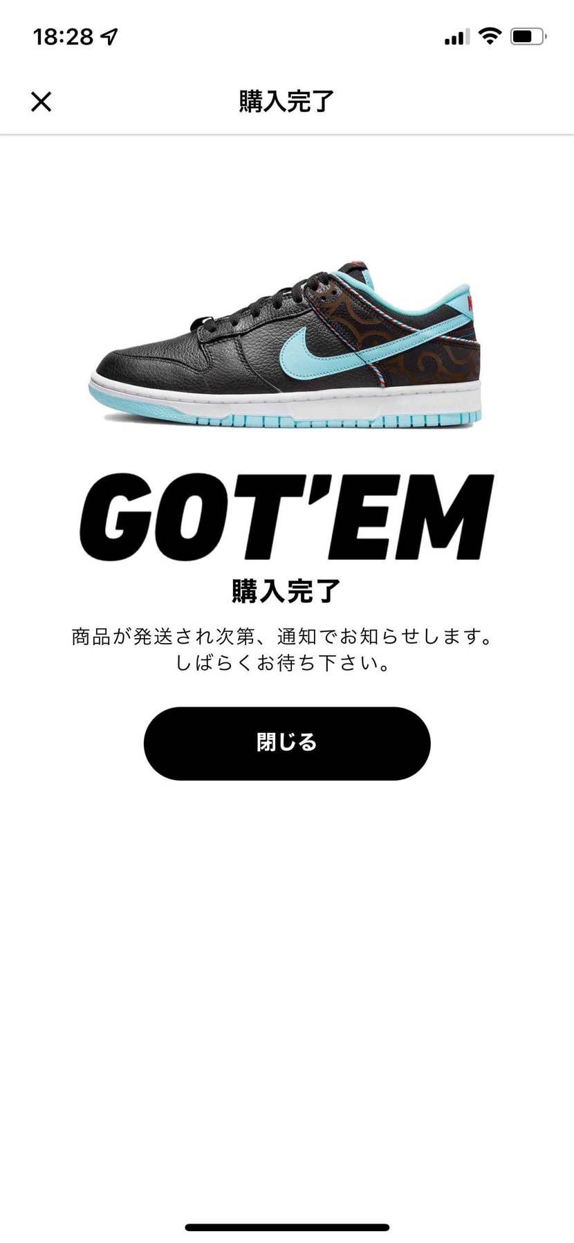 まずはこのまま履こう。
そこからシューレース変えたりしてい