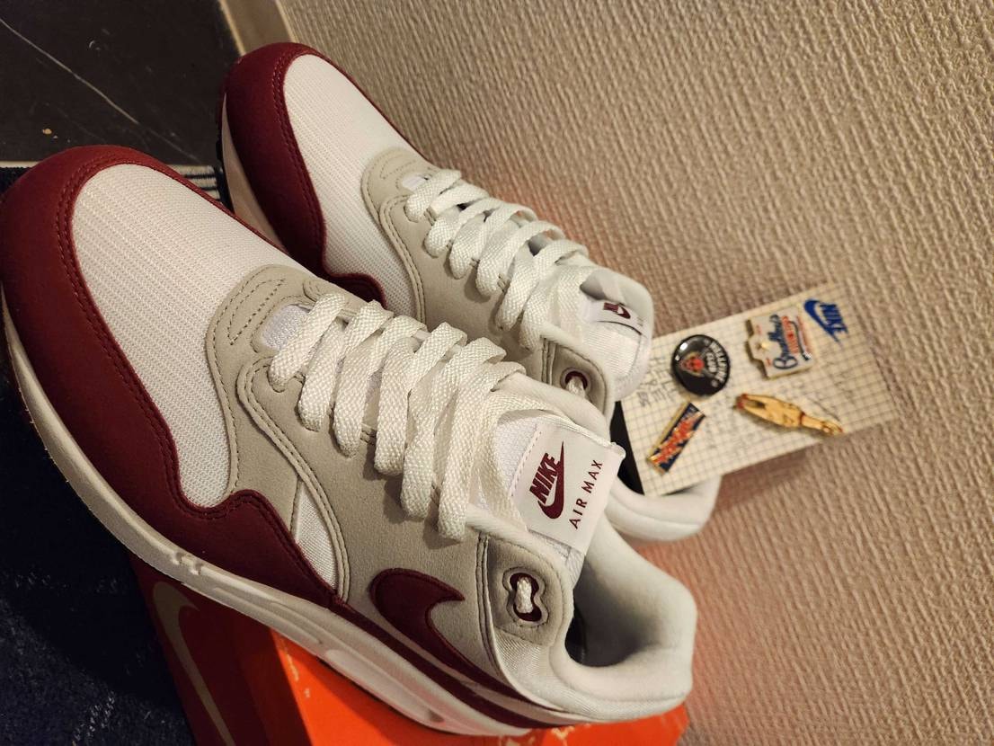 無事に着弾😄
ダンク欲しかったけどこっちも良き👍
初マックス1でサイズ感があ