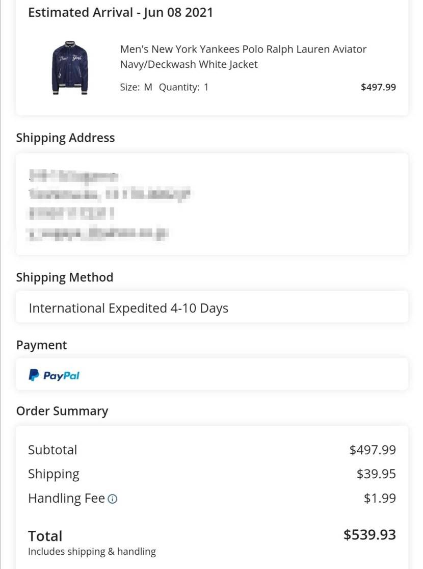 ヤンキースとRalphコラボのスタジャンを
MLBshop.