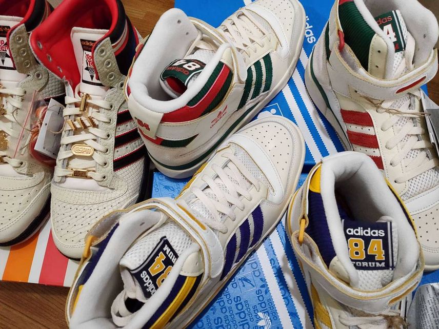 10月adidas率高い
