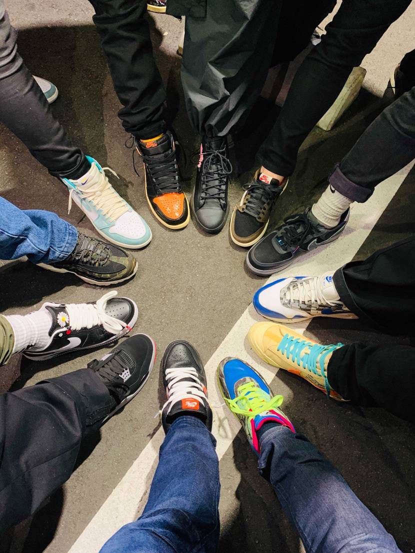 名古屋スニ会です🕺
同じ趣味を持った仲間が集まるとやっぱり楽しいですね☺️
