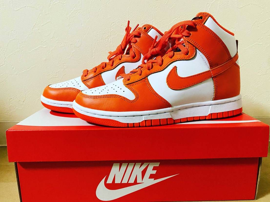 DUNKHGIH ORANGE BLADEが
昨日スニダンさんから届きました😁