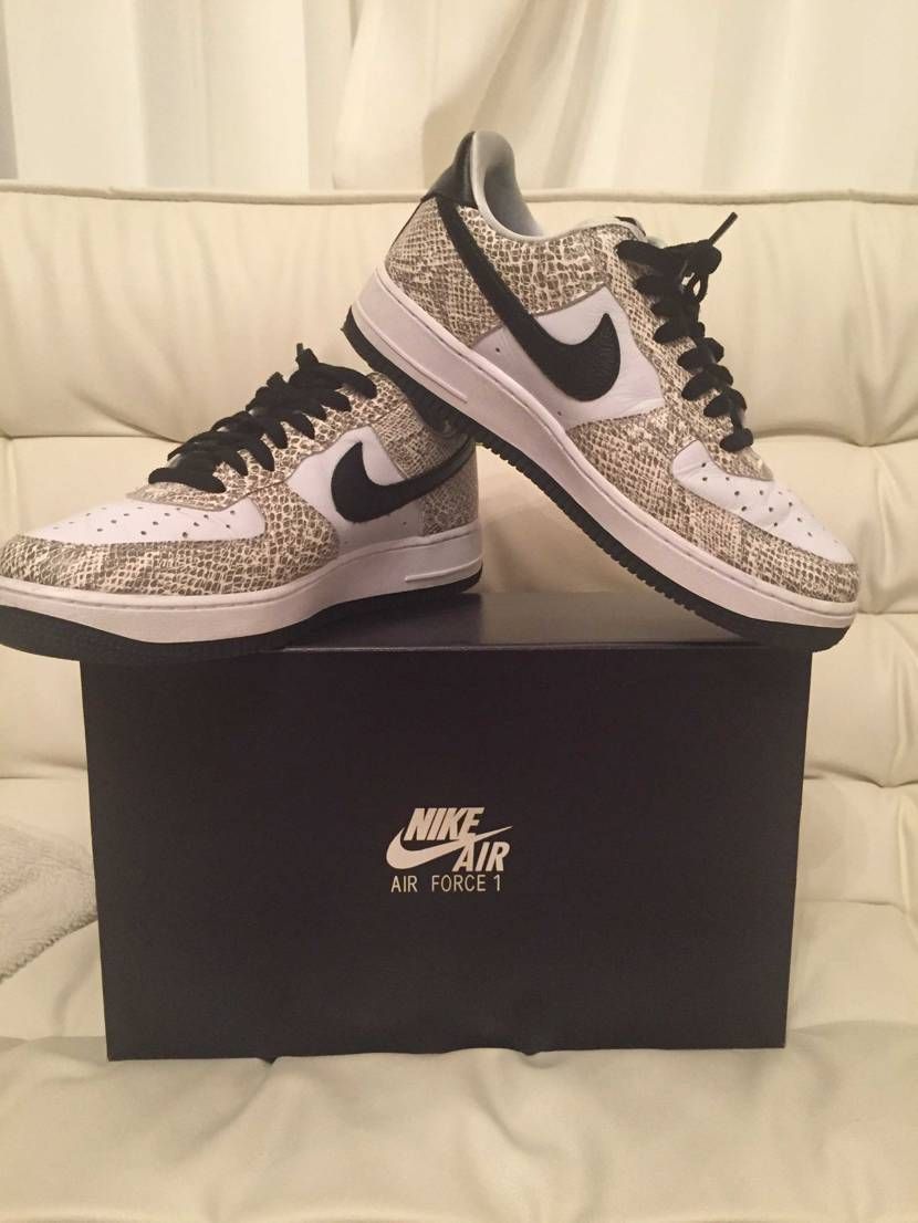 白蛇カッコイイー！!AF1好き過ぎて小物まで一緒