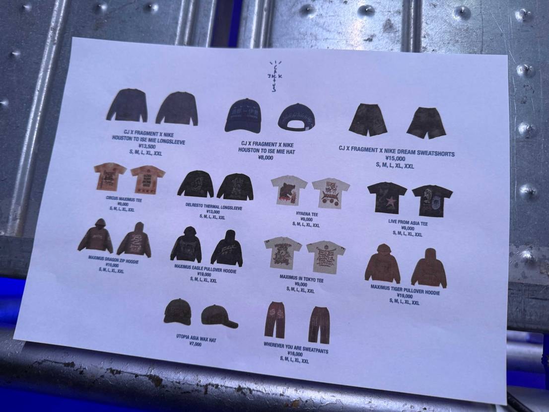 ハンマーヘッド会場内物販あり