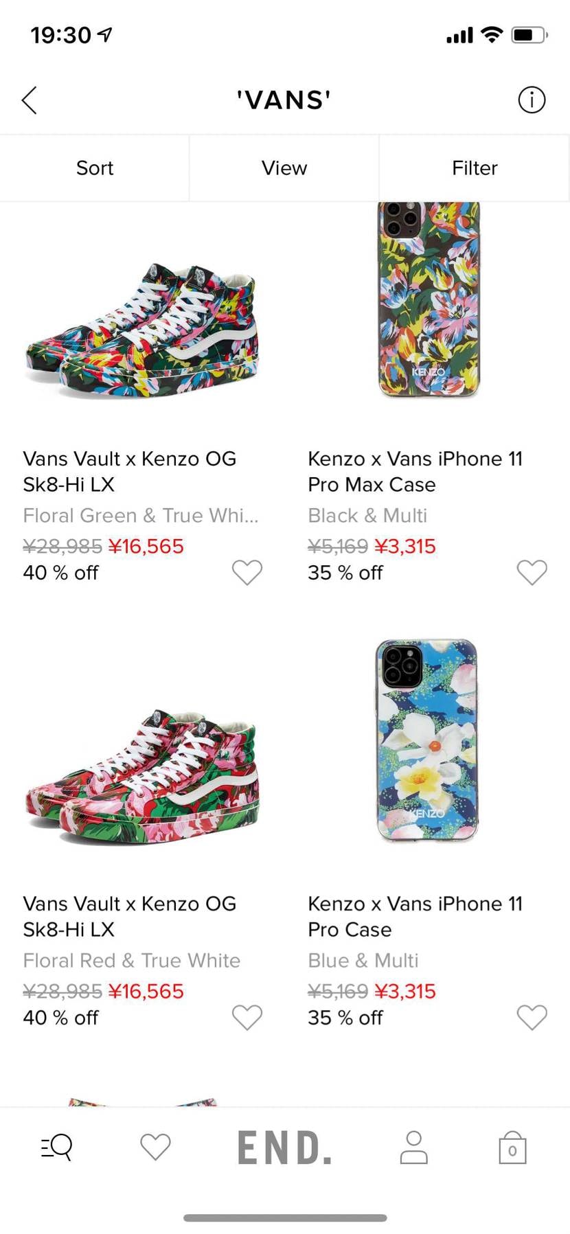 vansかっこいいのに人気ないのかな？
KENZOコラボな