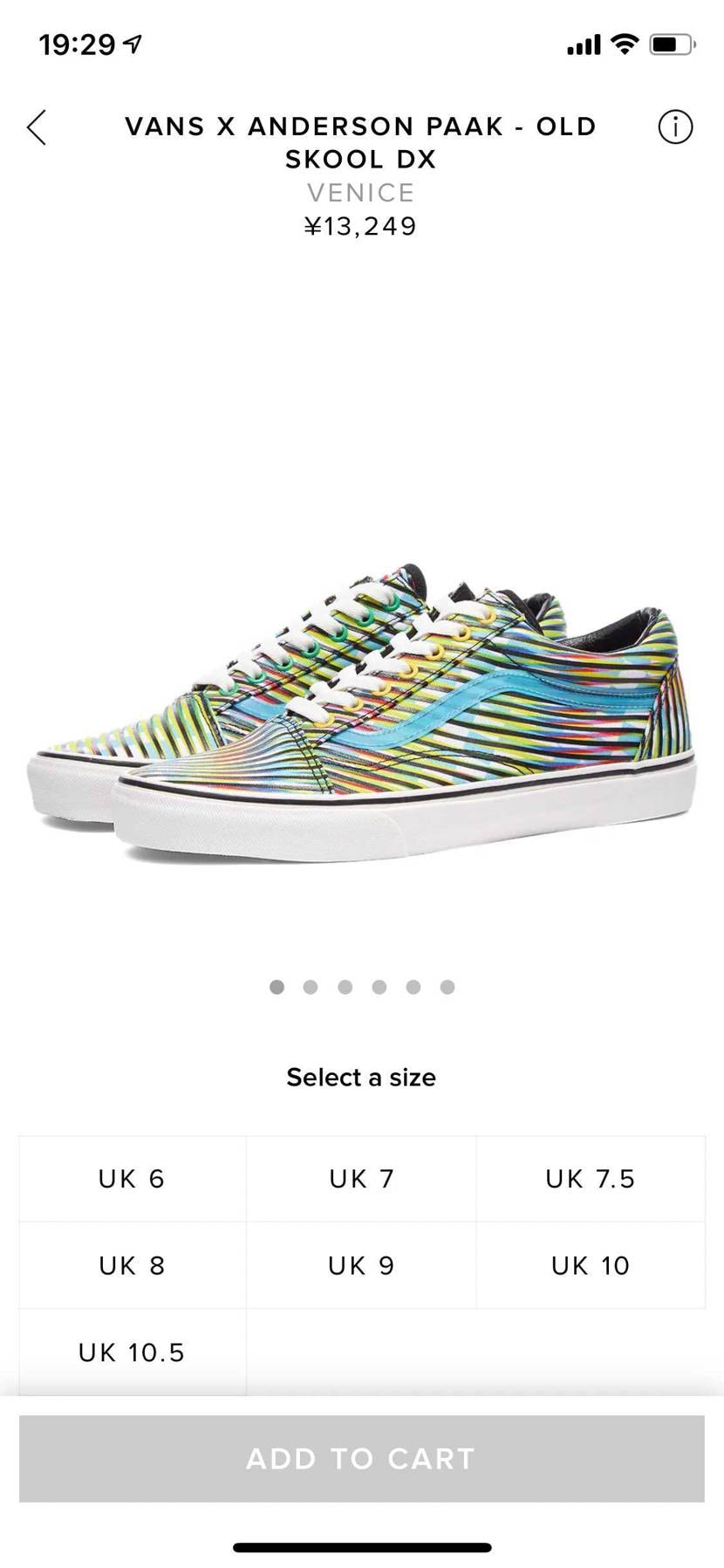 vansかっこいいのに人気ないのかな？
KENZOコラボな