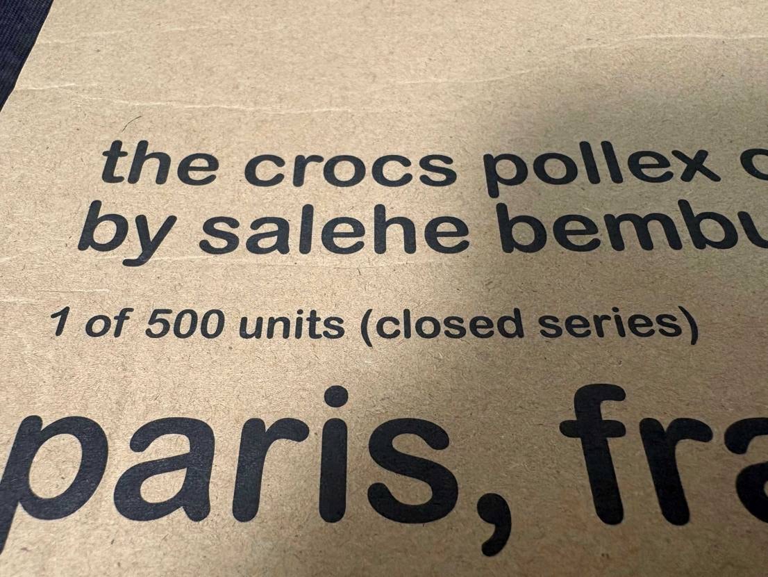 Crocs
SALEHE BEMBURY X POLLEX