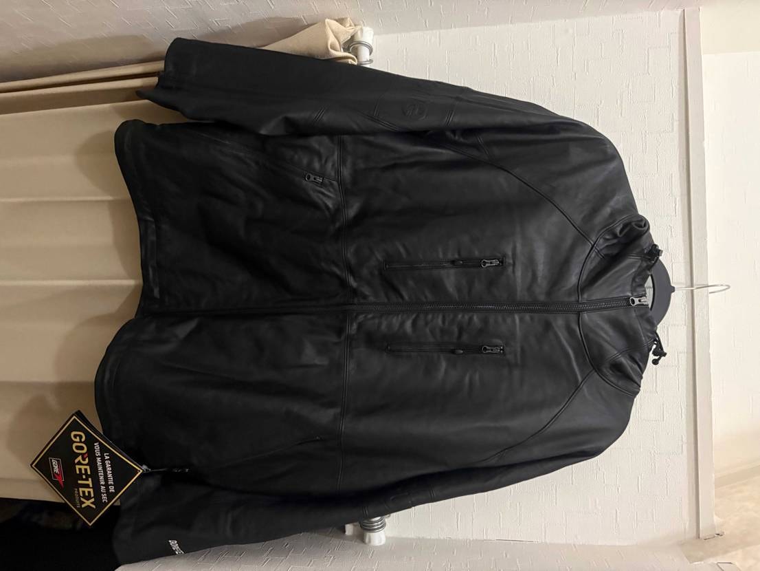 Supreme GORE-TEX Leather Jacket "Black" 