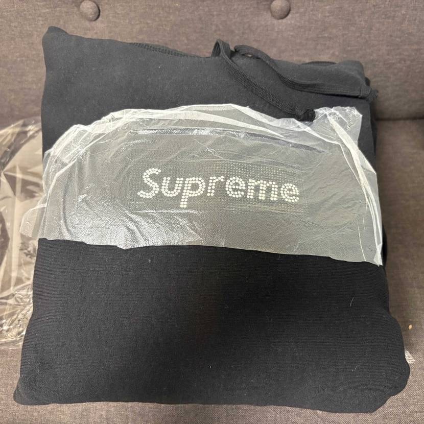 Supreme x Swarovski Box Logo Hooded Swee