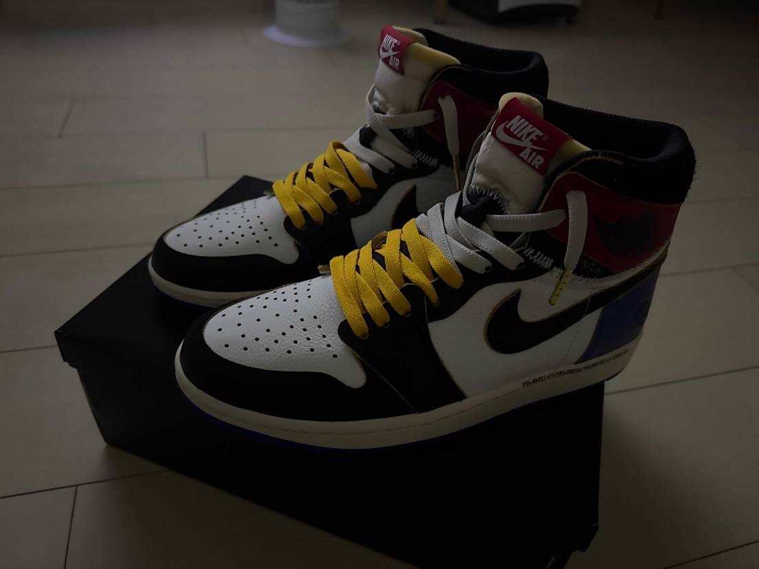 イエローがどうしても入れたくて
イエローからのキックスラップイージーシューレー