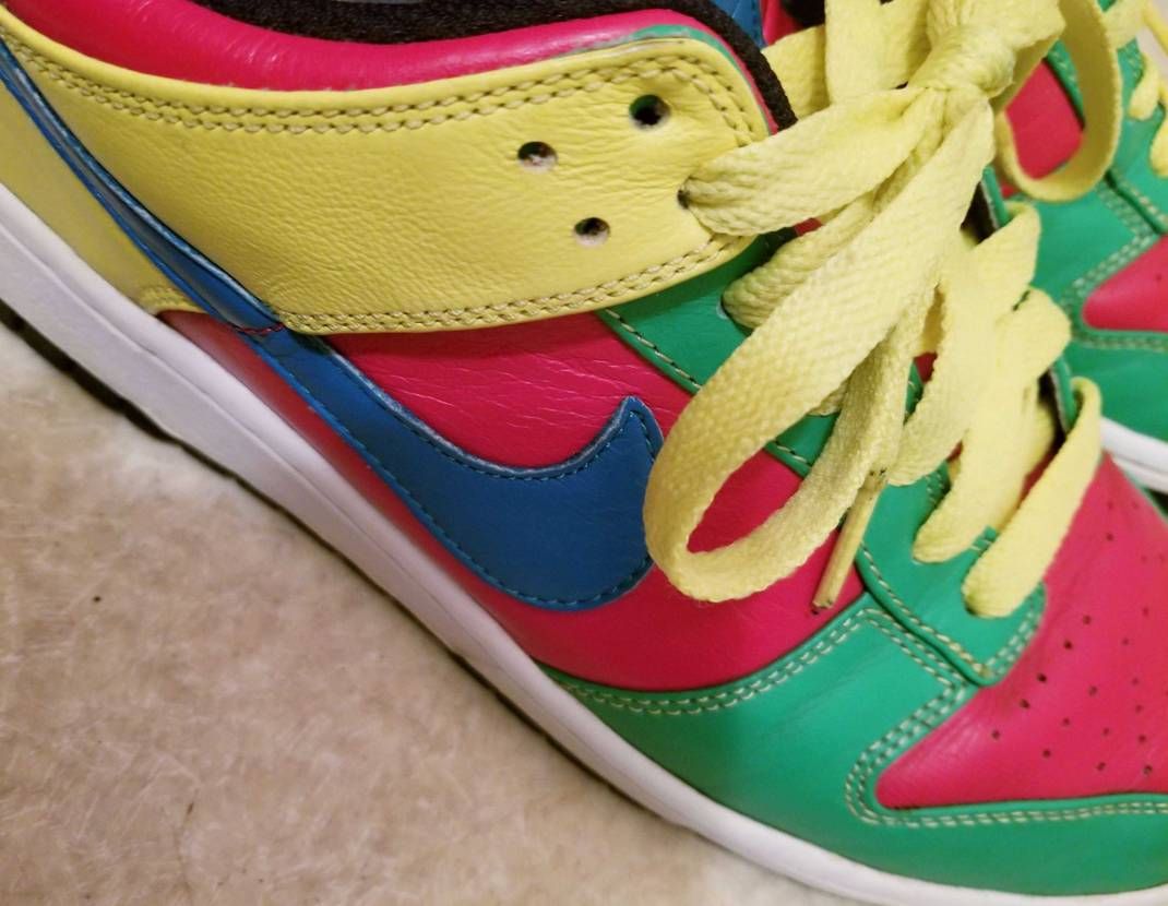 本日は数年前にNIKE IDで作ったDUNKを久しぶりに履き