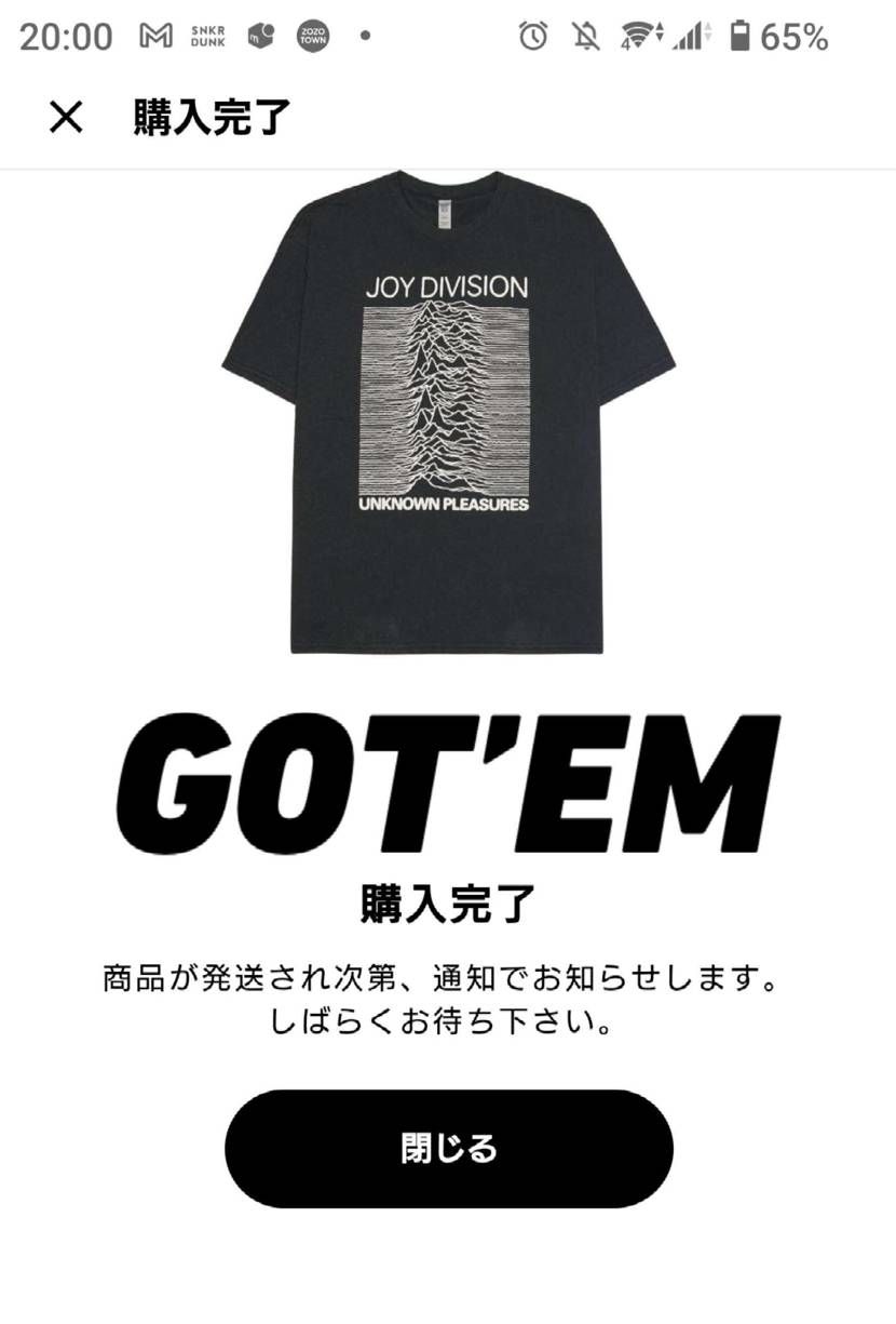 2〜3分でSOLD OUT🔥
何とか買えてうれＰ😊