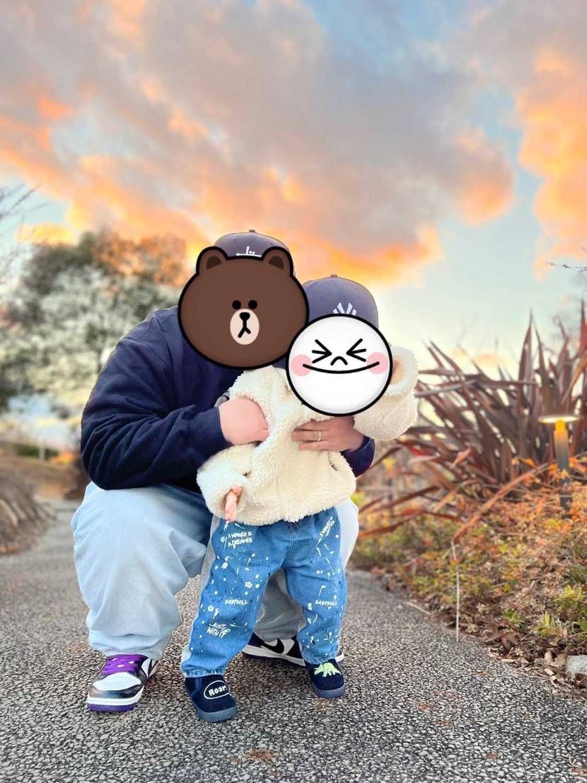 父親の理想と現実的。。。まぁこんなもんですよね😭
成長しましたわ🤣