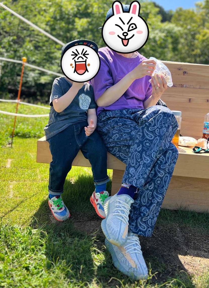 今日も公園に日光浴へ🚗💨
やはり日差しと緑は癒されますね🌞🌲
BBキ