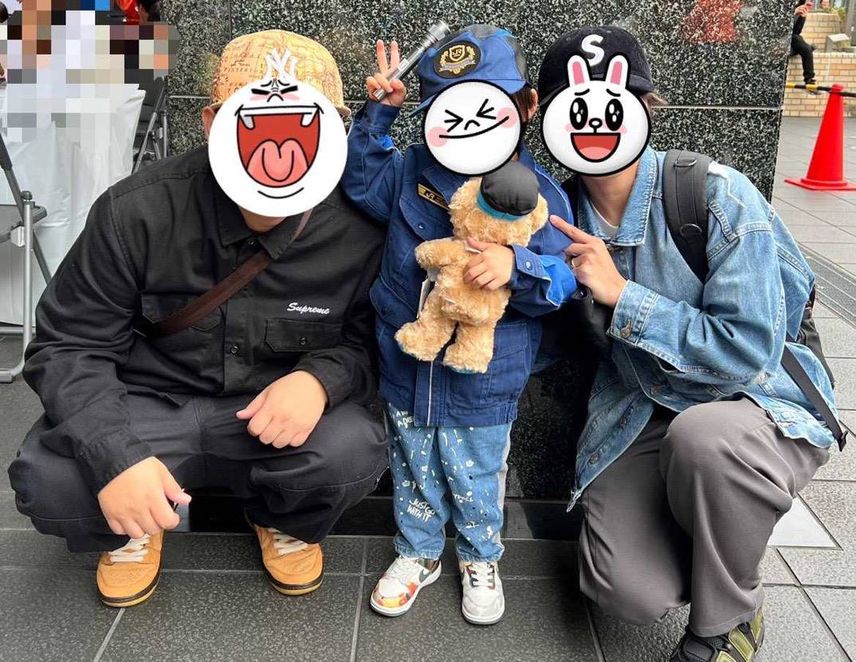 こども制服記念撮影へ🚃💨
普段できない体験で、おチビさん大喜びでした☺️