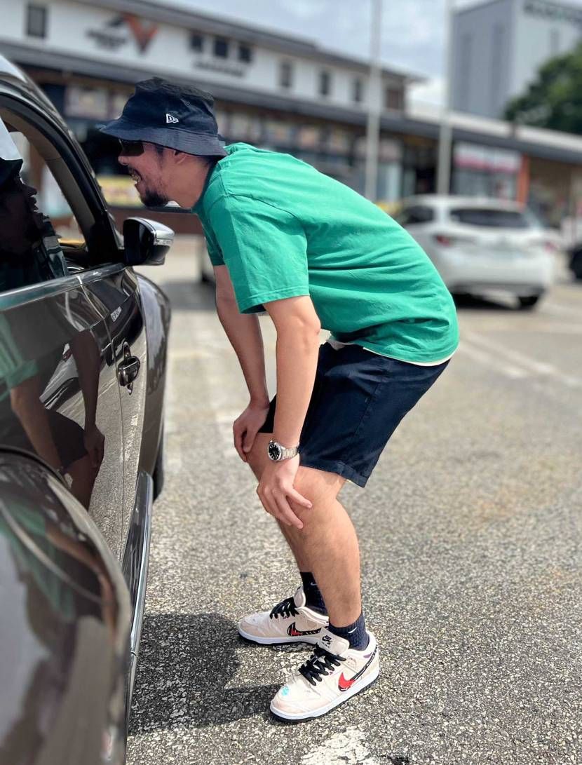 がーしーへ🚗💨
途中SAで素敵な方が凸してくれて、おチビさん連れて行かれま