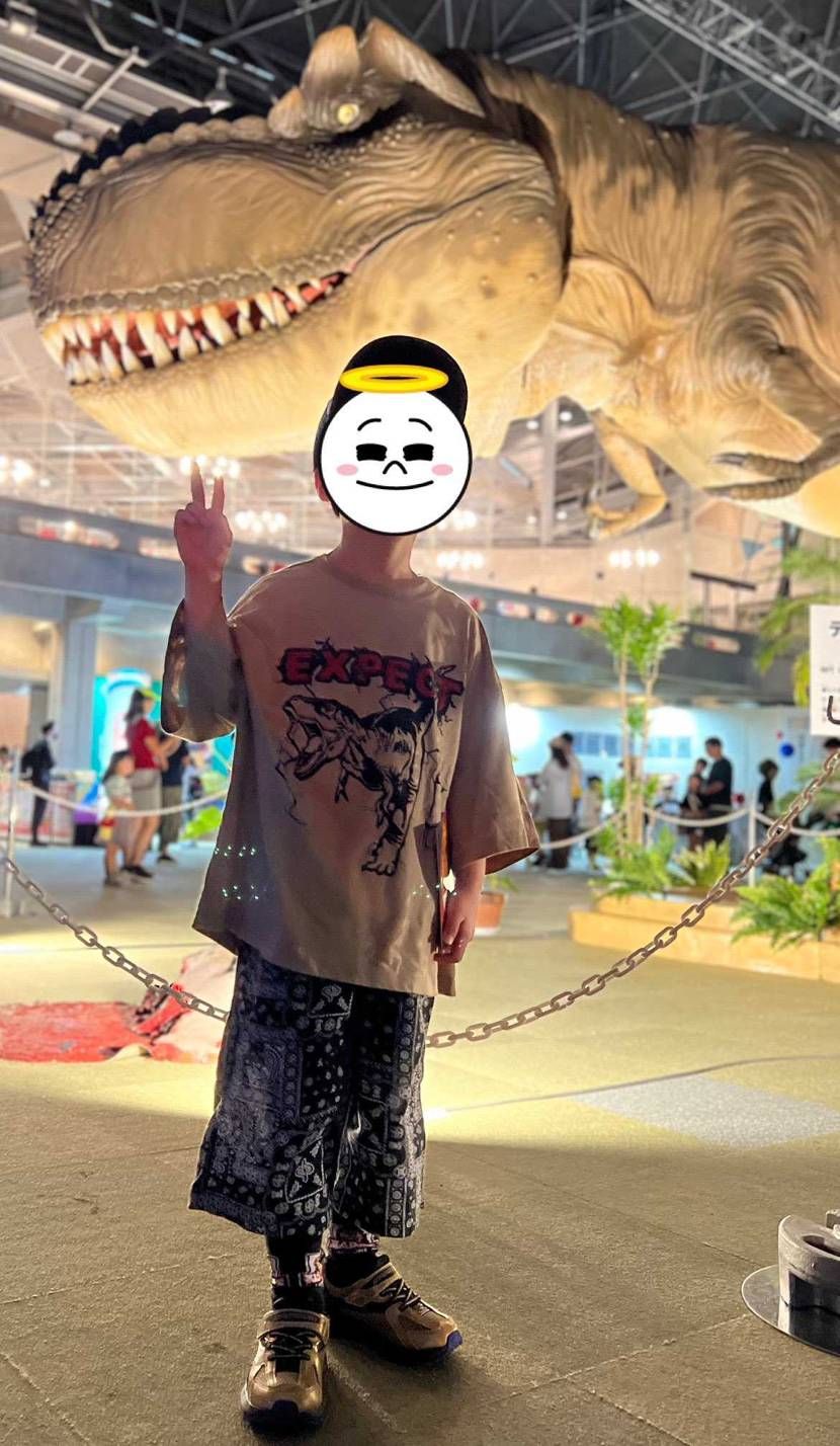 夏休みの思ひ出に京都へ🚃💨
思った以上に迫力ある恐竜さんた