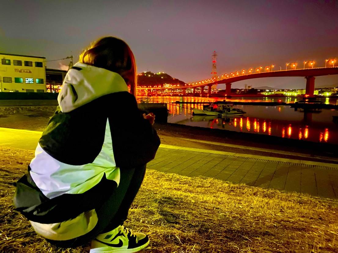あたたかくなってきたので、綺麗な所で写真を…
と思いきや…
寒い🥶